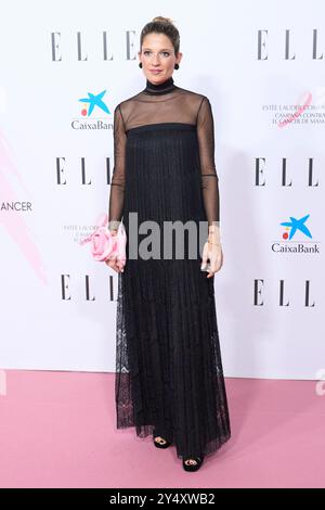 Casilda Finat nimmt am 20. Oktober 2022 in Madrid am Charity Dinner des Elle Magazine „Cancer Ball“ im Royal Theatre Teil. Stockfoto