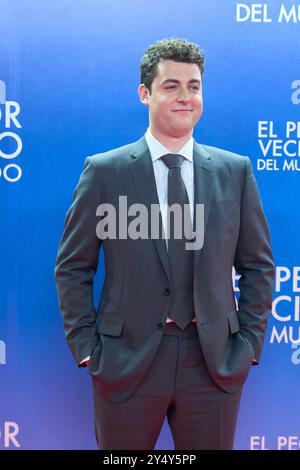 Truman Hanks besucht am 12. Dezember 2022 die Premiere von A man Called Otto im Capitol Cinema in Madrid. Stockfoto