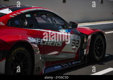 32 Sheldon VAN DER LINDE (RSA), Dries VANTHOOR (BEL), Charles WEERTS (BEL), BMW M4 GT3, Team WRT während der Fanatec GT Endurance Cup Monza Round, Endurance Race in Monza, Italien, 20. September 2024 Stockfoto