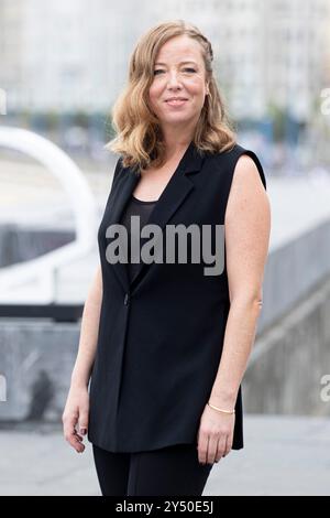 Ainhoa Santamaria nahm am 24. September 2022 am 70. San Sebastian International Film Festival im Kursaal Palace in Donostia/San Sebastian Teil. Stockfoto