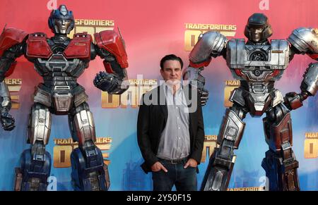 Mark Vahradian nimmt an der europäischen Premiere von „Transformers One“ auf dem Cineworld Leicester Square in London Teil. Stockfoto