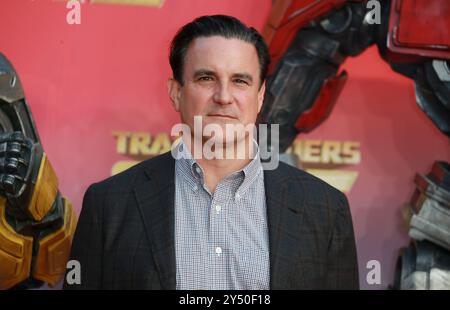 Mark Vahradian nimmt an der europäischen Premiere von „Transformers One“ auf dem Cineworld Leicester Square in London Teil. Stockfoto