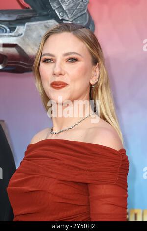 Scarlett Johansson, Transformers One - UK Premiere, Leicester Square, London, UK, 19. September 2024, Foto von Richard Goldschmidt Stockfoto