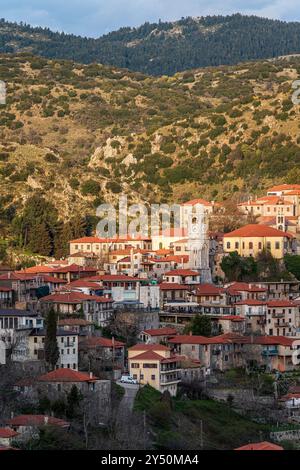 Dimitsana Village, Griechenland Stockfoto