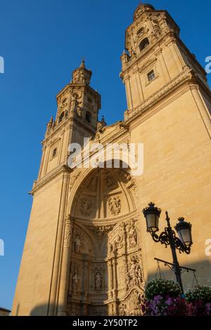 Kathedrale Santa Maria La Redonda, Logrono, La Rioja, Spanien Stockfoto