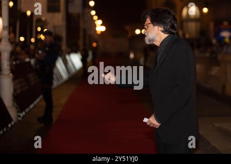 Victor Erice besuchte am 29. September 2023 das Cerrar los ojos Red Carpet beim 71. San Sebastian International Film Festival im Victoria Eugenia Theatre in Donostia/San Sebastian, Spanien. Stockfoto