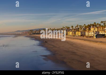 Blick auf die Landschaft von Oceanside, Kalifornien Stockfoto