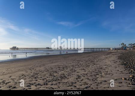 Blick auf die Landschaft von Oceanside, Kalifornien Stockfoto