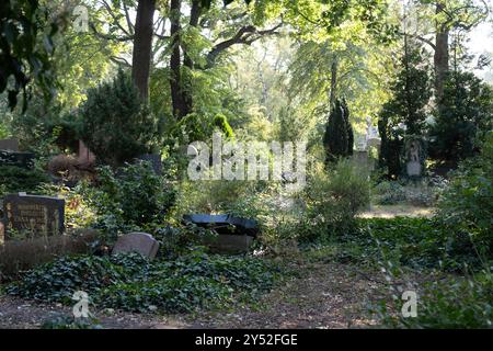 Friedhof Dorotheenstadt - Friedhof der Pfarrgemeinden Dorotheenstadt und Friedrichswerder - Mitte Berlin, Deutschland Stockfoto