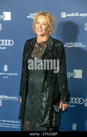 GER, Berlin, Katja Riemann , bei der Verleihung Deutscher Schauspielpreis 2024 im Club Theater Berlin. 13.09.2024 *** GER, Berlin, Katja Riemann , bei der Verleihung des Deutschen Schauspielpreises 2024 im Club Theater Berlin 13 09 2024 Copyright: HMBxMedia/ManfredxBehrens Stockfoto