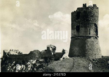 Historischer Sarazenen Wachturm an der Amalfiküste, UNESCO-Weltkulturerbe, Kampanien, Italien, Europa Stockfoto