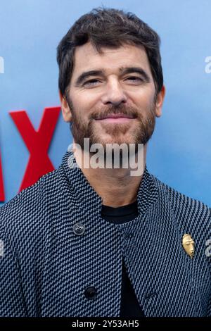 Alfonso Bassave nahm am 26. August 2024 am Photocall „Respira“ in Cine Callao in Madrid Teil. Stockfoto