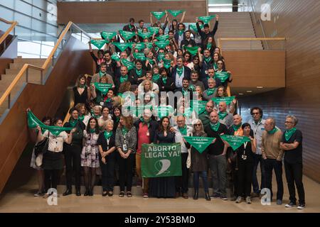 Teilnahme am 67. San Sebastian International Film Festival am Kursaal Palace am 24. September 2019 in Donostia/San Sebastian, Spanien. Stockfoto