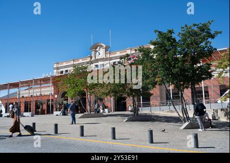 Perpignan, Frankreich. Bahnhof, von Salvador Dali „das Zentrum der Welt“ genannt. Stockfoto