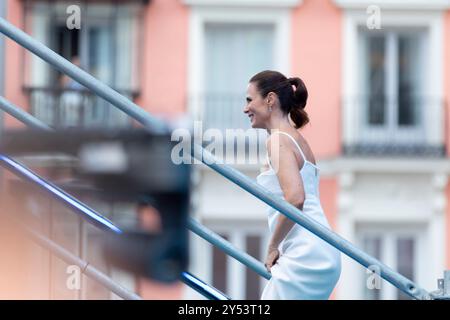 Aitana Sanchez-Gijon nahm am 26. August 2024 am Photocall „Respira“ in Cine Callao in Madrid Teil. Stockfoto