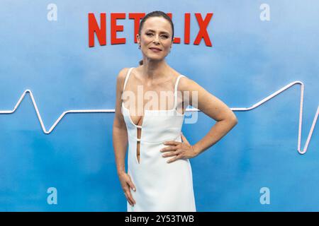 Aitana Sanchez-Gijon nahm am 26. August 2024 am Photocall „Respira“ in Cine Callao in Madrid Teil. Stockfoto