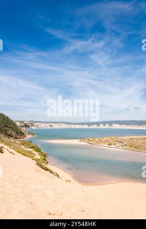 Dunas de Salir do Porto - São Martinho do Porto Portugal Stockfoto