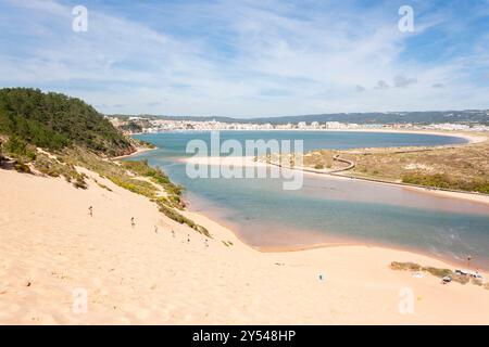 Dunas de Salir do Porto - São Martinho do Porto Portugal Stockfoto