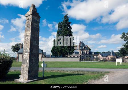 Carrousel de Baronville, Béville-le-Comte, Eure-et-Loir, Frankreich Stockfoto