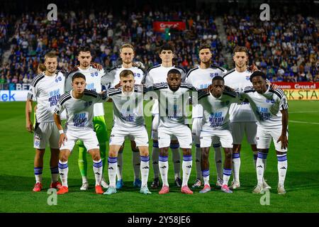 Zwolle, Niederlande. September 2024. ZWOLLE, 20-09-2024, MAC3PARK Stadium, Football, Eredivisie, Saison 2024/2025, während des Spiels PEC Zwolle - AZ, teamphoto PEC Credit: Pro Shots/Alamy Live News Stockfoto