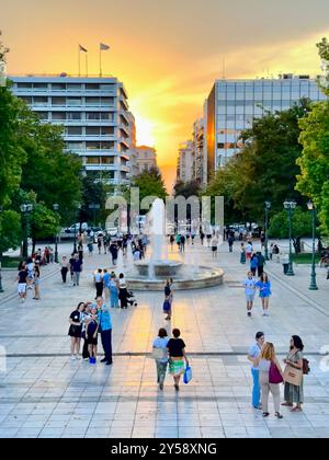 Athen Griechenland Stockfoto