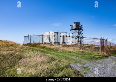 Point Verde Lighthouse in Placentia, Neufundland & Labrador, Kanada Stockfoto