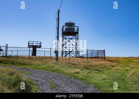 Point Verde Lighthouse in Placentia, Neufundland & Labrador, Kanada Stockfoto