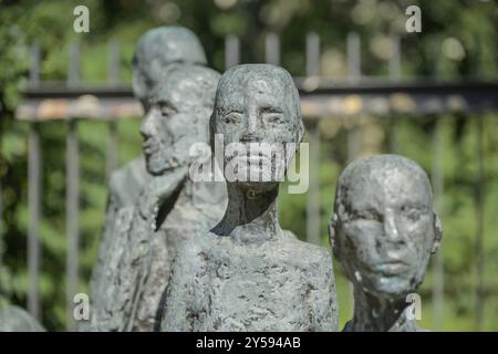 Gedenkstätte für das Sammellager große Hamburger Straße, Mitte, Berlin, Deutschland, Europa Stockfoto