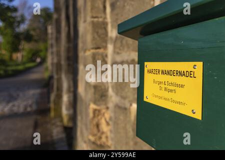 Bilder von Quedlinburg zum Weltkulturerbe Stockfoto