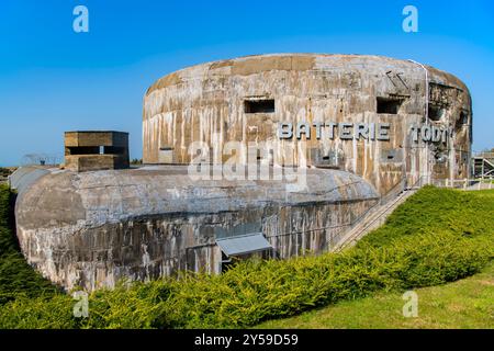 Todt Battery in Griz-Nez, Frankreich Stockfoto