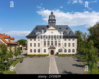 Rathaus Ballenstedt Harz Stockfoto