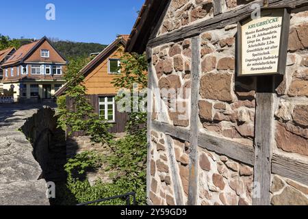 Eindrücke aus Ilsenburg Harz und Umgebung Stockfoto