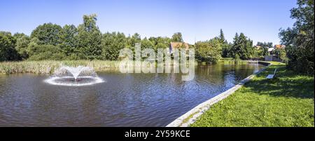 Guentersberge Harz Selketal Brauteich Stockfoto