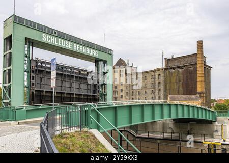 Bilder aus Bernburg Stockfoto