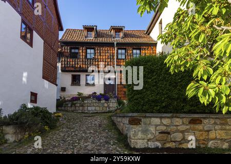 Bilder von Quedlinburg zum Weltkulturerbe Stockfoto