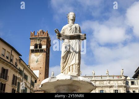 Impressionen aus der Weltkulturerbestadt Verona Italien Stockfoto