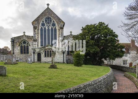 St. Mary's, Altstadt, Eastbourne. Sussex, England, Vereinigtes Königreich, Europa Stockfoto