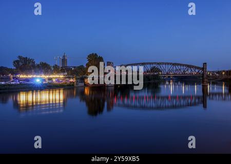 Bilder aus der Landeshauptstadt Magdeburg Stockfoto