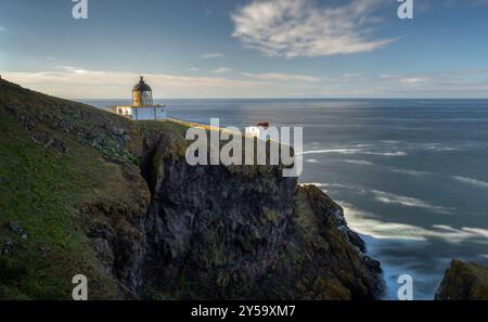 St Abbs Head Lighthouse schottland Stockfoto