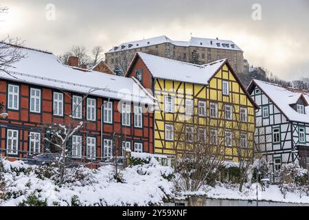 Bilder aus Blankenburg im Harz Stockfoto