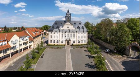 Rathaus Ballenstedt Harz Stockfoto