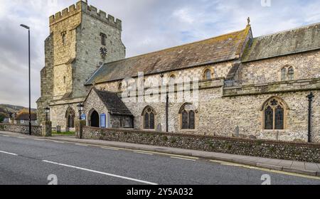 St. Mary's, Altstadt, Eastbourne. Sussex, England, Vereinigtes Königreich, Europa Stockfoto