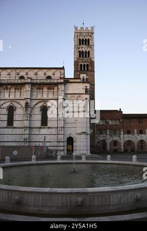 Die gotische Kathedrale San Martino, Lucca, Toskana. Italien Stockfoto