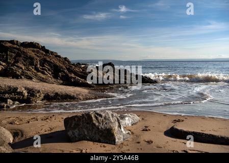 Barry Island Beach, Barry Island, Vale of Glamorgan, Wales Stockfoto