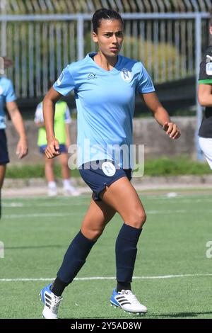 Cercola, Italien. September 2024. Virginia Di Giammarino von Napoli Femminile während des Fußballs – italienische Serie A Frauen zwischen Napoli Femminile vs US Sassuolo im Giuseppe Piccolo Stadium am 20. September 2024 in Cercola, italien (Credit Image: © Agostino Gemito/Pacific Press via ZUMA Press Wire) NUR REDAKTIONELLE VERWENDUNG! Nicht für kommerzielle ZWECKE! Quelle: ZUMA Press, Inc./Alamy Live News Stockfoto