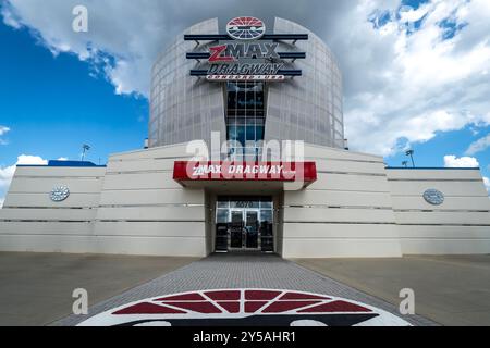 Concord, NC, USA. September 2024. Zmax Dragway ist Gastgeber der Carolina Nationals in Concord, NC. (Kreditbild: © Walter G. Arce Sr./ASP via ZUMA Press Wire) NUR REDAKTIONELLE VERWENDUNG! Nicht für kommerzielle ZWECKE! Stockfoto