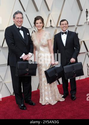 PricewaterhouseCoopers Vertreter auf der 91. jährlichen Academy Awards gehalten am Hollywood und Highland in Los Angeles, USA, am 24. Februar, 2019. Stockfoto