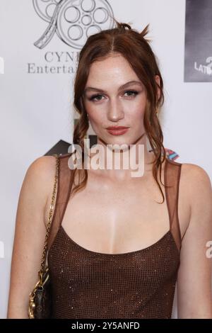 Los Angeles, Kalifornien, USA. September 2024. Schauspielerin Madison Lintz, die an „We're not Married?“ teilnimmt. Special Screening zu Ehren des Latine Heritage Month im Harmony Gold in Los Angeles, Kalifornien. Quelle: Sheri Determan Stockfoto