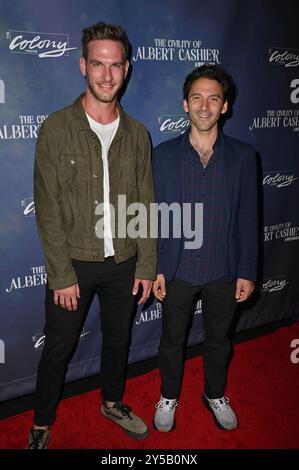 Burbank, KALIFORNIEN USA - 7. September 2024: NAME nimmt an der Eröffnungsnacht der Zivilisation von Albert Cashier im Colony Theater Teil. Stockfoto