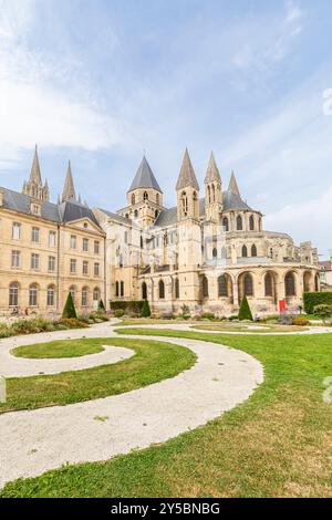 Abbaye aux Hommes, Caen, Basse-Normandie, Frankreich Stockfoto